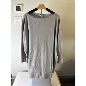 Miracle Women's Sweater Dress Gray Size M/L